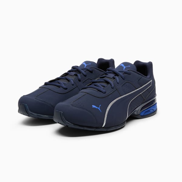 Chaussures de course Tazon 7 Evo Homme, PUMA Navy-PUMA Silver-Vivid Blue, extralarge